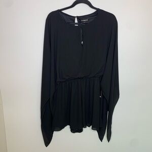 🔻NWT Express - Black Romper